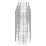 vidaXL Gabiónový vyvýšený záhon pozinkované železo 260x50x100 cm – Obrázok 4