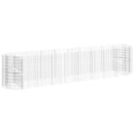 vidaXL Gabiónový vyvýšený záhon pozinkované železo 500x100x100 cm – Obrázok 2