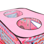 vidaXL Detský stan na hranie s 250 loptičkami ružový 70x112x70 cm – Obrázok 7