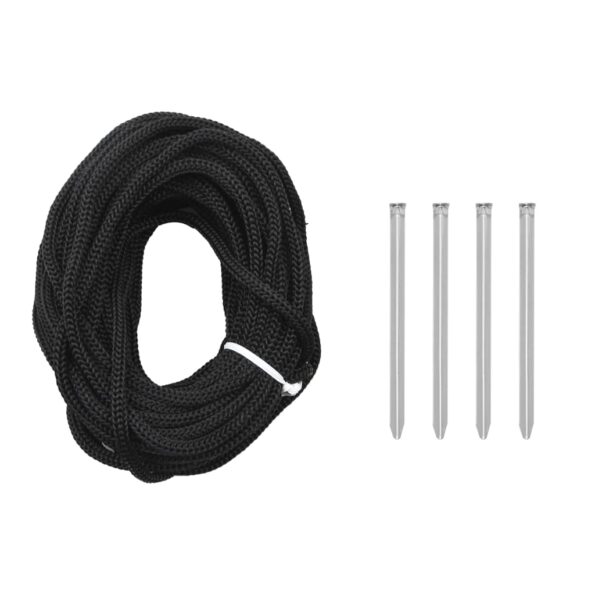 vidaXL Vianočný stromček kužeľ teplý biely 1400 LED 160x500 cm – Obrázok 7