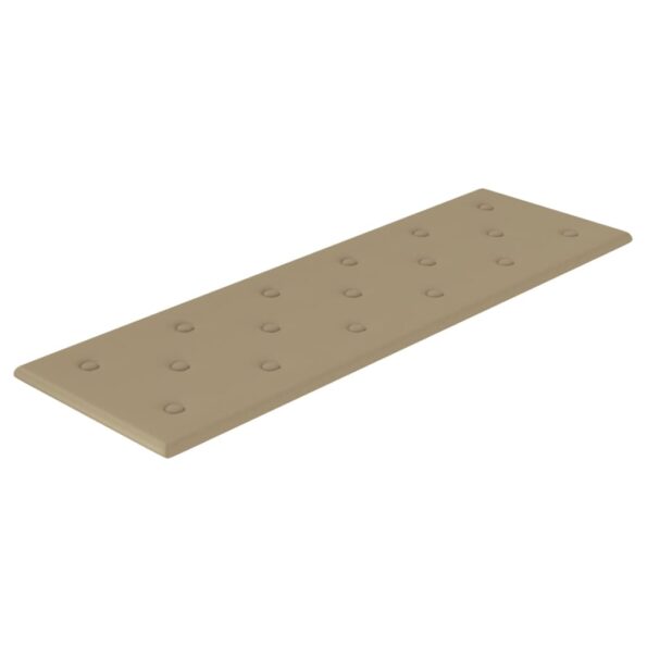 VXL8720287075806_g_en_hd_1.jpg vidaXL Nástenné panely 12 ks kapučínové 90x30 cm umelá koža 3,24 m² – Obrázok 3