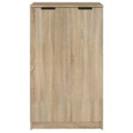 vidaXL Botník dub sonoma 59x35x100 cm spracované drevo – Obrázok 5