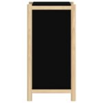 vidaXL Komoda čierna 62x38x75 cm spracované drevo – Obrázok 6