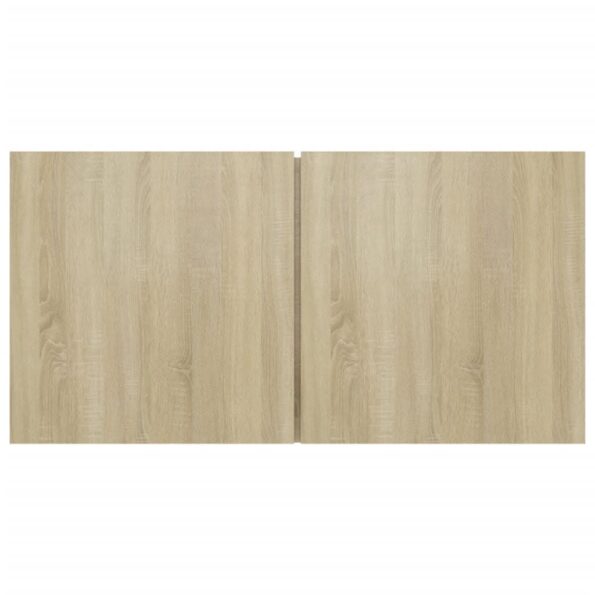 vidaXL 4-dielna súprava TV skriniek dub sonoma spracované drevo – Obrázok 8