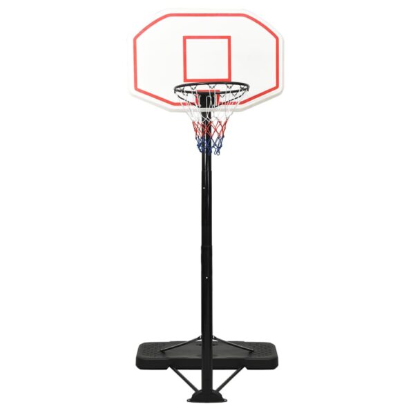 vidaXL Basketbalový stojan biely 258-363 cm polyetén – Obrázok 2