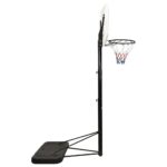 vidaXL Basketbalový stojan biely 258-363 cm polyetén – Obrázok 3