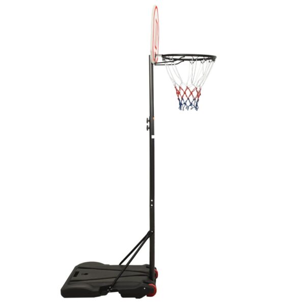vidaXL Basketbalový stojan biely 216-250 cm polyetén – Obrázok 3