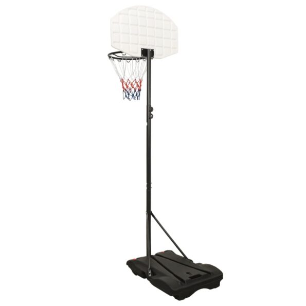 vidaXL Basketbalový stojan biely 216-250 cm polyetén – Obrázok 4