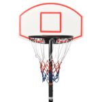 vidaXL Basketbalový stojan biely 216-250 cm polyetén – Obrázok 5
