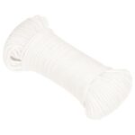 vidaXL Lodné lano biele 3 mm 250 m polypropylén – Obrázok 2