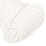 vidaXL Lodné lano biele 3 mm 250 m polypropylén – Obrázok 4