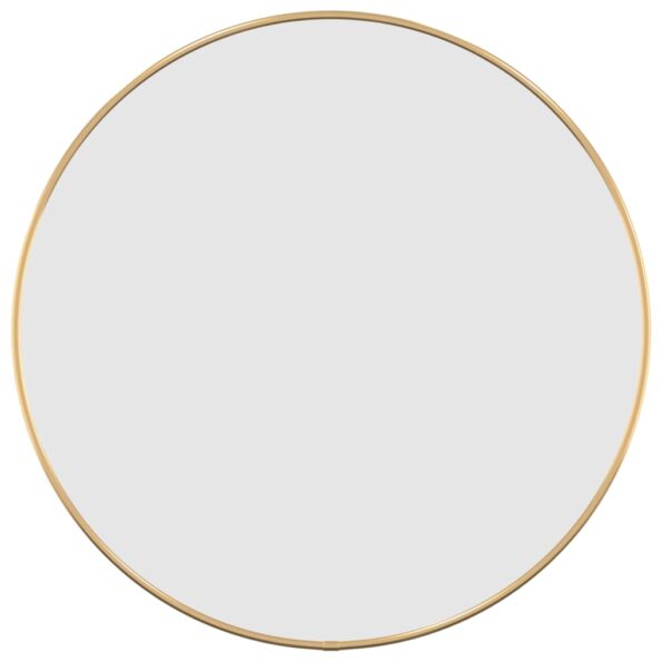 VXL8720287165781_a_en_hd_1.jpg vidaXL Nástenné zrkadlo zlaté Ø 50 cm okrúhle – Obrázok 2