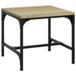 vidaXL Bočné stolíky 2 ks dub sonoma 40x40x35 spracované drevo – Obrázok 5