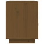 vidaXL Nočný stolík medovo-hnedý 40x34x45 cm masívne borovicové drevo – Obrázok 8
