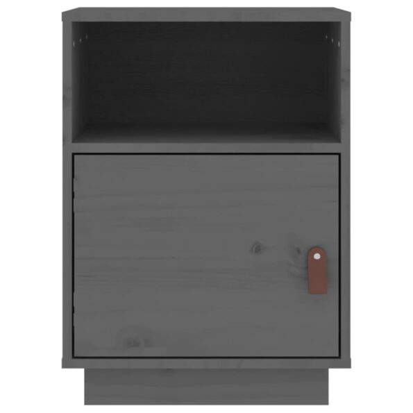 VXL8720287204053_g_en_hd_5.jpg vidaXL Nočné stolíky 2 ks sivé 40x34x55 cm borovicový masív – Obrázok 7