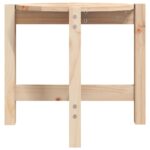 vidaXL Konferenčný stolík Ø52,5x45 cm borovicový masív – Obrázok 6