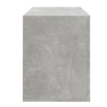 vidaXL Botník betónovo sivý 80x35x45 cm spracované drevo – Obrázok 6