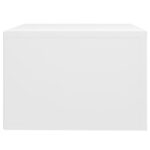 vidaXL Nástenný nočný stolík biely 50x36x25 cm – Obrázok 8