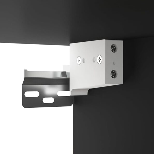 vidaXL Nástenné nočné stolíky 2 ks čierne 50x30x47 cm – Obrázok 10