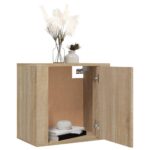 vidaXL Nástenné nočné stolíky 2 ks dub sonoma 50x30x47 cm – Obrázok 4