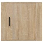 vidaXL Nástenné nočné stolíky 2 ks dub sonoma 50x30x47 cm – Obrázok 6