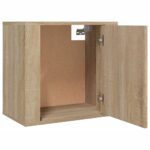 vidaXL Nástenné nočné stolíky 2 ks dub sonoma 50x30x47 cm – Obrázok 7