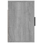 vidaXL Nástenné nočné stolíky 2 ks sivé dub sonoma 50x30x47 cm – Obrázok 8