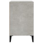 vidaXL Botník betónovo sivý 102x36x60 cm spracované drevo – Obrázok 4