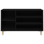 vidaXL Botník čierny 102x36x60 cm spracované drevo – Obrázok 5