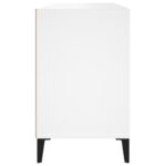 vidaXL Botník biely 102x36x60 cm spracované drevo – Obrázok 6