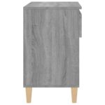 vidaXL Botník sivý dub sonoma 70x36x60 cm spracované drevo – Obrázok 8