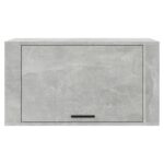 vidaXL Nástenný botník betónovosivý 70x35x38 cm spracované drevo – Obrázok 5