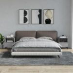 vidaXL Nočné stolíky 2 ks sivý dub sonoma 40x35x50 cm