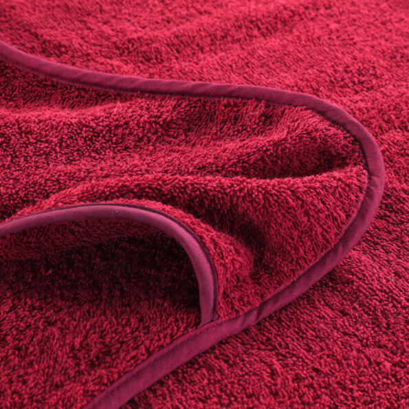 vidaXL Plážové uteráky 6 ks vínové 60x135 cm látka 400 GSM – Obrázok 6