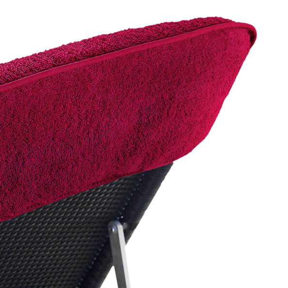 vidaXL Plážové uteráky 6 ks vínové 60x135 cm látka 400 GSM – Obrázok 7