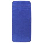vidaXL Plážové uteráky 4 ks kráľovské modré 60x135 cm látka 400 GSM – Obrázok 4