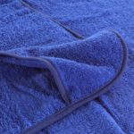 vidaXL Plážové uteráky 4 ks kráľovské modré 60x135 cm látka 400 GSM – Obrázok 6