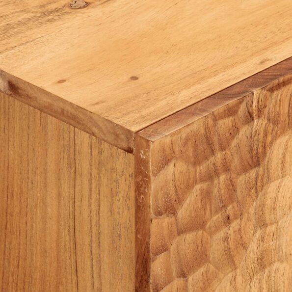 vidaXL TV skrinka 105x33x46 cm akáciový masív – Obrázok 8