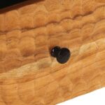 vidaXL Nočný stolík 40x33x46 cm akáciový masív – Obrázok 9