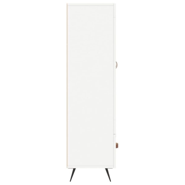 VXL8720845425456_g_en_hd_5.jpg vidaXL Vysoká skrinka biela 69,5x31x115 cm kompozitné drevo – Obrázok 7