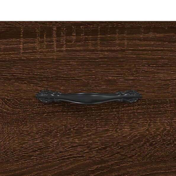 vidaXL TV skrinka hnedý dub 80x36x50 cm spracované drevo – Obrázok 9