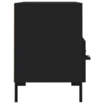 vidaXL TV skrinka čierna 80x36x50 cm spracované drevo – Obrázok 7