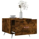 vidaXL Konferenčné stolíky 2 ks dymový dub 50x50x40cm kompozitné drevo – Obrázok 4