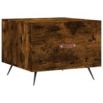 vidaXL Konferenčné stolíky 2 ks dymový dub 50x50x40cm kompozitné drevo – Obrázok 5