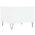 vidaXL Konferenčné stolíky 2 ks biele 50x50x40 cm kompozitné drevo – Obrázok 9