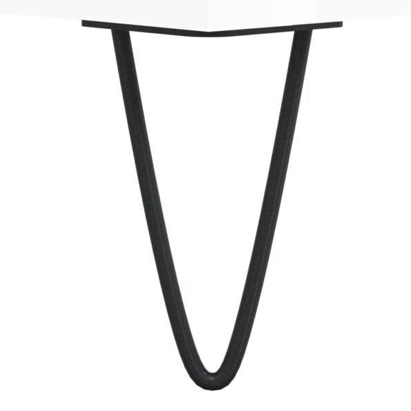 vidaXL Konferenčné stolíky 2 ks lesklé biele 50x50x40 cm kompoz. drevo – Obrázok 11