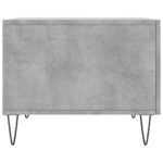 vidaXL Konferenčný stolík betónovo sivý 50x50x40 cm kompozitné drevo – Obrázok 7