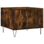 vidaXL Konferenčné stolíky 2 ks dymový dub 50x50x40cm kompozitné drevo – Obrázok 9