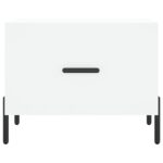 vidaXL Konferenčné stolíky 2 ks biele 50x50x40 cm kompozitné drevo – Obrázok 6