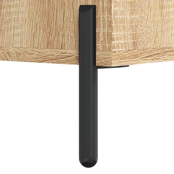 vidaXL Konferenčný stolík dub sonoma 50x50x40 cm spracované drevo – Obrázok 10